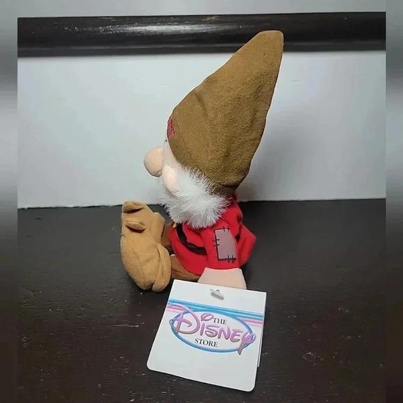 Disney  Grumpy Snow White and the Seven Dwarfs Mini Bean Bag Collectable - Picture 3 of 6